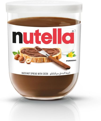 Nutella pâte à tartiner chocolat-noisettes – pot verre 200 g