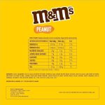 M&M’S Peanut – bonbons chocolat au lait et cacahuètes – 36 sachets de 45 g – Image 2