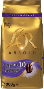 L'OR Absolu caf&eacute; en grains intensit&eacute; 10