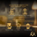 L'OR Absolu caf&eacute; en grains intensit&eacute; 10