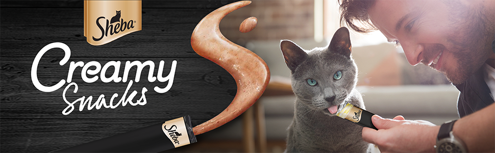 Sheba Creamy Snacks moment de complicité